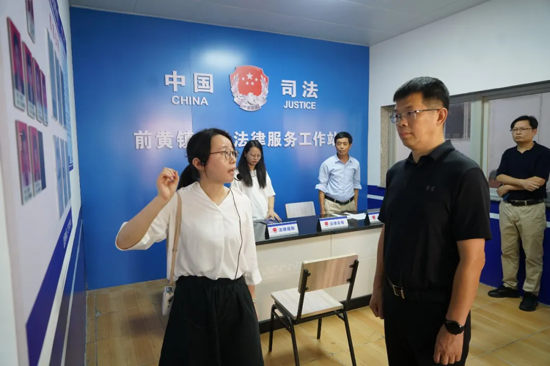 泉港区政府主要领导调研社会治安综合治理工作