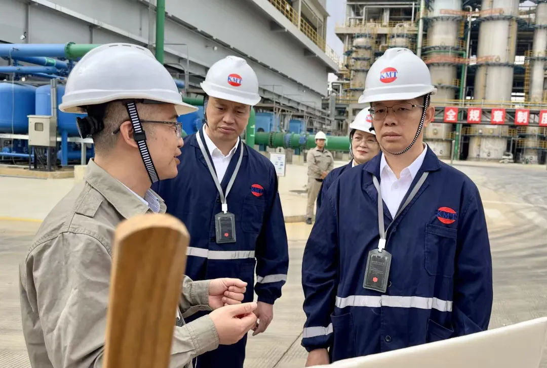 泉港区政府主要领导调研工业企业生产经营情况